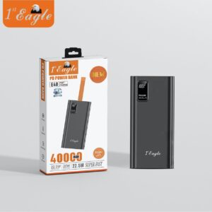 E40 40,000mah Powerbank PD Super Fast Charge with Type-C output
